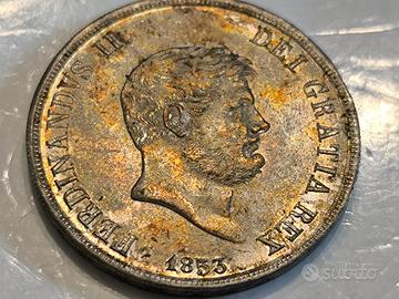 Napoli - 120 grana 1853 (qFDC)