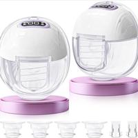 NUOVO Tiralatte Elettrico con Display a LED 2 Pack