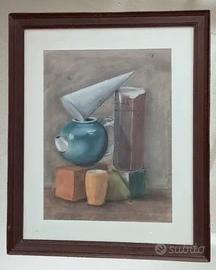 Stampa artistica "Natura morta" incorniciata 35x45