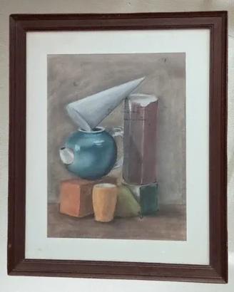 Stampa artistica "Natura morta" incorniciata 35x45