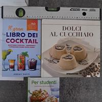 Mini stock di 3 libri di cucina