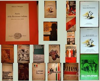 Lotto 19 Libri sulla Resistenza Italiana