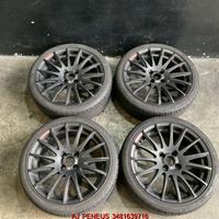 4 gomme 205 40 17 e cerchi per fiat 500 abarth