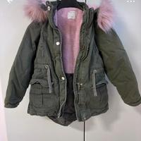 Parka bambina taglia 6-7 anni