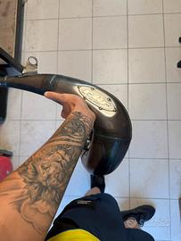 Scarico completo fmf/bud per ktm 250/300 2t
