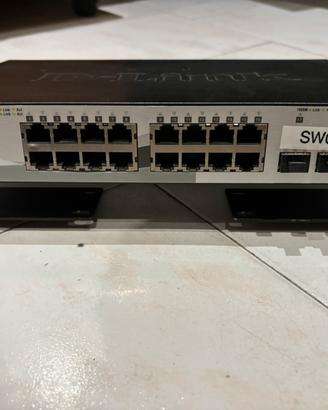 Switch Gigabit 20 Porte D-Link DGS-1210-20