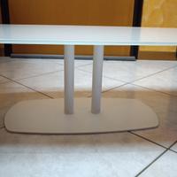 gratis tavolino in cristallo bianco 