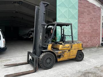 CARRELLO ELEVATORE MULETTO DIESEL CATERPILLAR DP45