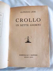 Libro “Crollo in Sette Giorni”