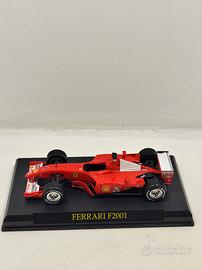 Modellino Ferrari F2001 - Auto Campione del Mondo