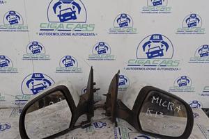 NISSAN MICRA K13 2010 SPECCHIETTO RETROVISORE DX S