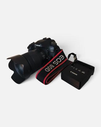Canon EOS 80D + Obiettivo 18-135mm Nano USM 