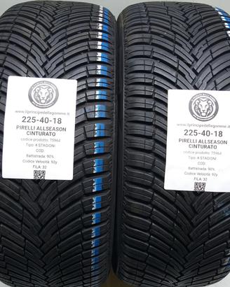 2 GOMME 225 40 18 PIRELLI A75964