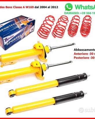 ASSETTO SPORTIVO Mercedes Classe A W169 dal 2004-