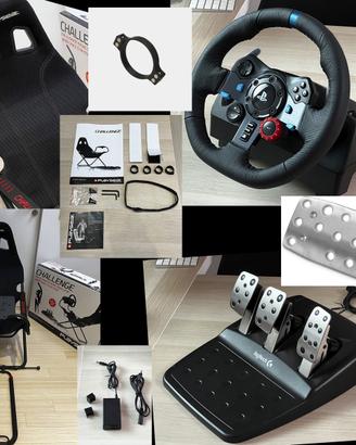 Logitech G29 + Playseat Challenge ActiFit