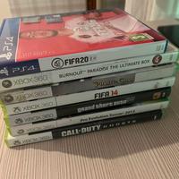 Lotto di giochi per PS4 e Xbox 360