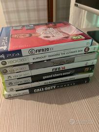 Lotto di giochi per PS4 e Xbox 360