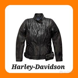 GIACCA PELLE DONNA H-D BRAVA 2in1