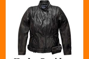 GIACCA PELLE DONNA H-D BRAVA 2in1