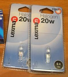 Lampadine fari auto Lexman Halogen 20w - G4