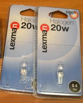 Lampadine fari auto Lexman Halogen 20w - G4