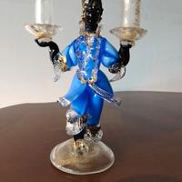 Moro veneziano in vetro di Murano