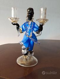 Moro veneziano in vetro di Murano