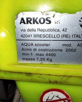 motorino subacqueo AS600