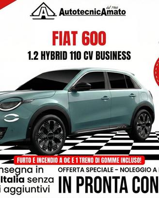 Fiat 600 Hybrid 110 CV DCT MHEV Business