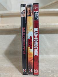 DVD machete + machete kills dead in tombstone
