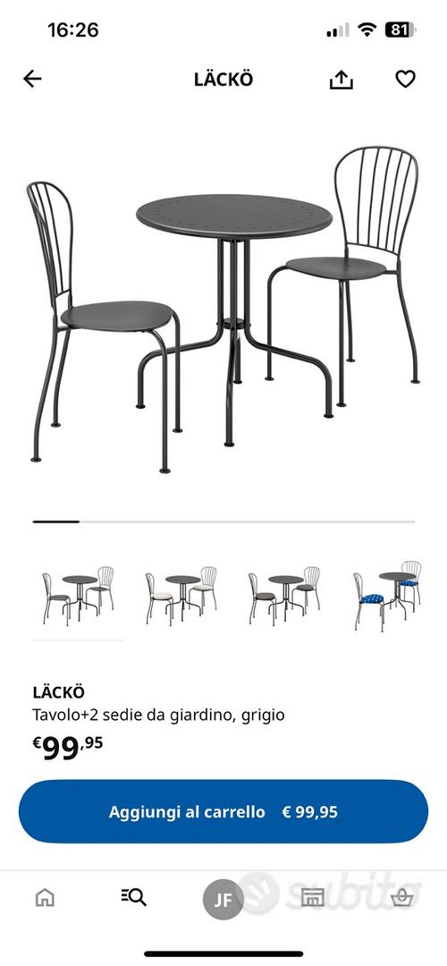 Lacko Sedie Alluminio Esterno Ikea Sedie In Metallo Ikea LÄCKÖ