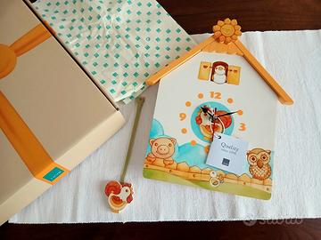 Orologio a pendolo in legno Linea Fattoria Thun