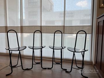 4 sedie pieghevoli Dafne