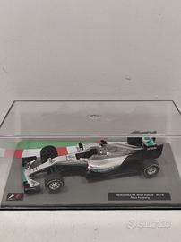 Modellino F1 Mercedes W07 Hybrid 2016 Rosberg