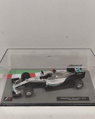 Modellino F1 Mercedes W07 Hybrid 2016 Rosberg