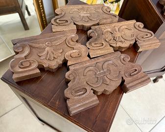 Modanature in legno decorative per mobili