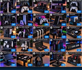 Accessori gaming , personalizzati - Stampa 3D