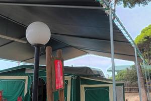 copertura per roulotte