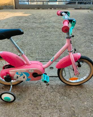 Bicicletta Decathlon Btwin unicorno 