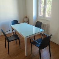 4 sedie con bracciolo