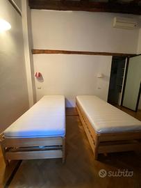 2 letti singoli, possono diventare matrimoniale