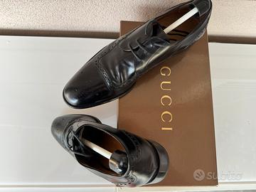 Scarpe GUCCI stringate pelle