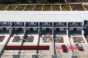 Ville di nuova costruzione in fase di ultimazione