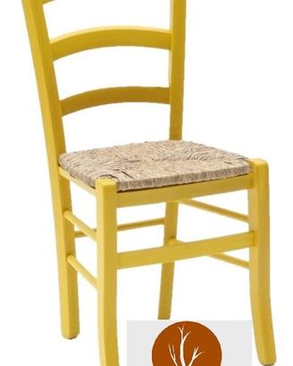 Sedie Bar Pizzeria Color Giallo Anilina cod 3011