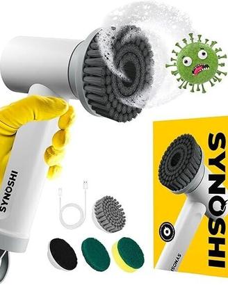 Synoshi Spazzola  Rotante Pulizia Casa, Doccia,