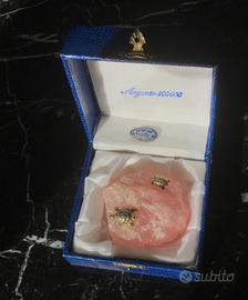 Tartarughe argento e quarzo