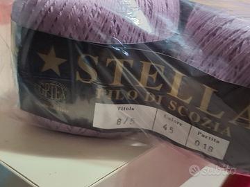gomitoli  cotone 100 gr lilla 8/5=3
