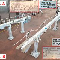 2 nastrini per vasetti usati