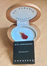 Gio Pomodoro:Titolo Animaletto in oro e giada