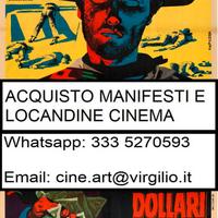 RITIRO MANIFESTI E LOCANDINE CINEMA